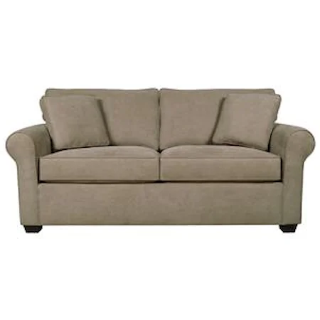 Visco Mattress Full Size Sleeper Sofa with Family Room Style